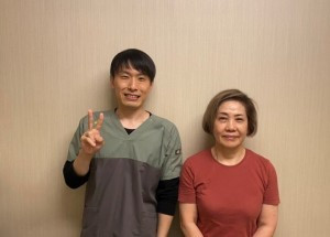 「何年も続いていた太もも裏の痛みが取れて歩くのが楽になった。」