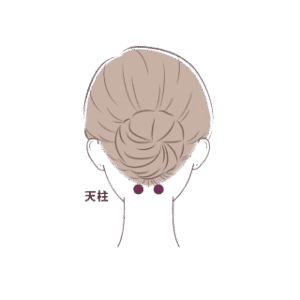 耳鳴りに効果的なツボ 天柱