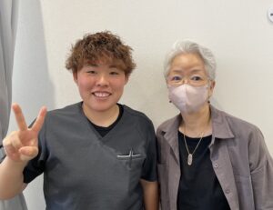 痛みを感じなくなりました！