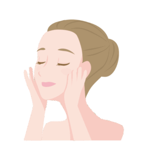 フェイスラインのマッサージ