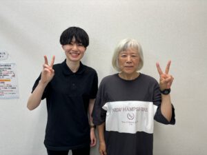 歪みが整い身体が楽になりました！