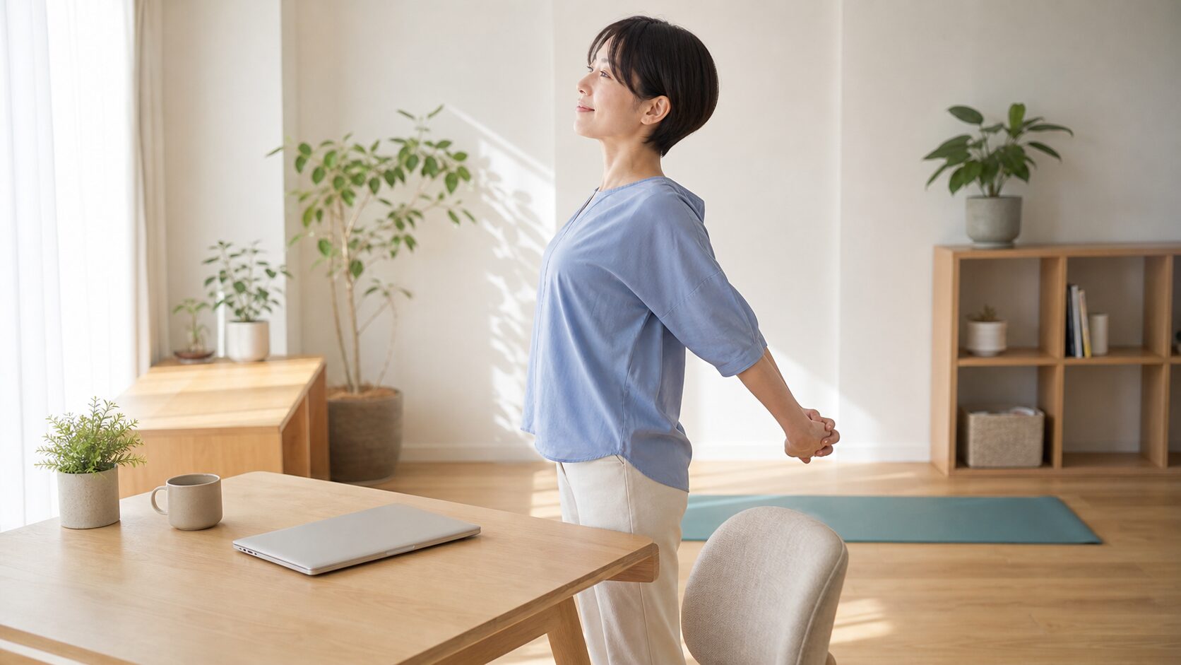 上を向くと首が痛い:上を向いたときの首の痛みに対する安全なセルフケアの解説イメージ