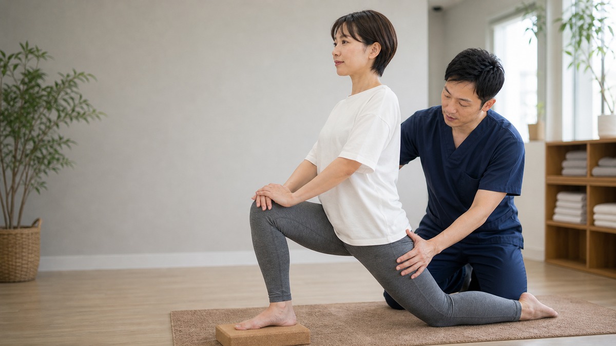 内転筋群とは：内転筋群を整えるための実践方法の解説イメージ
