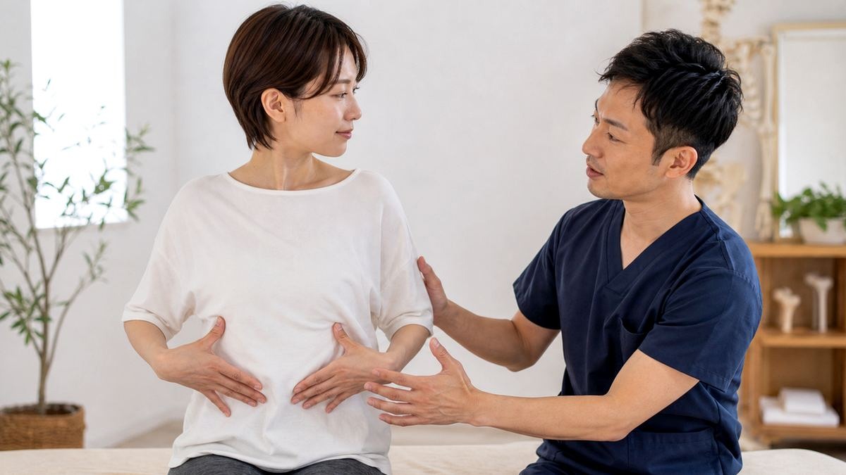 前屈姿勢とは:前屈姿勢と日常動作の関係の解説イメージ