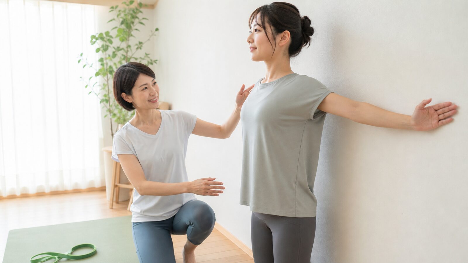 肩のラインを整えるセルフケア