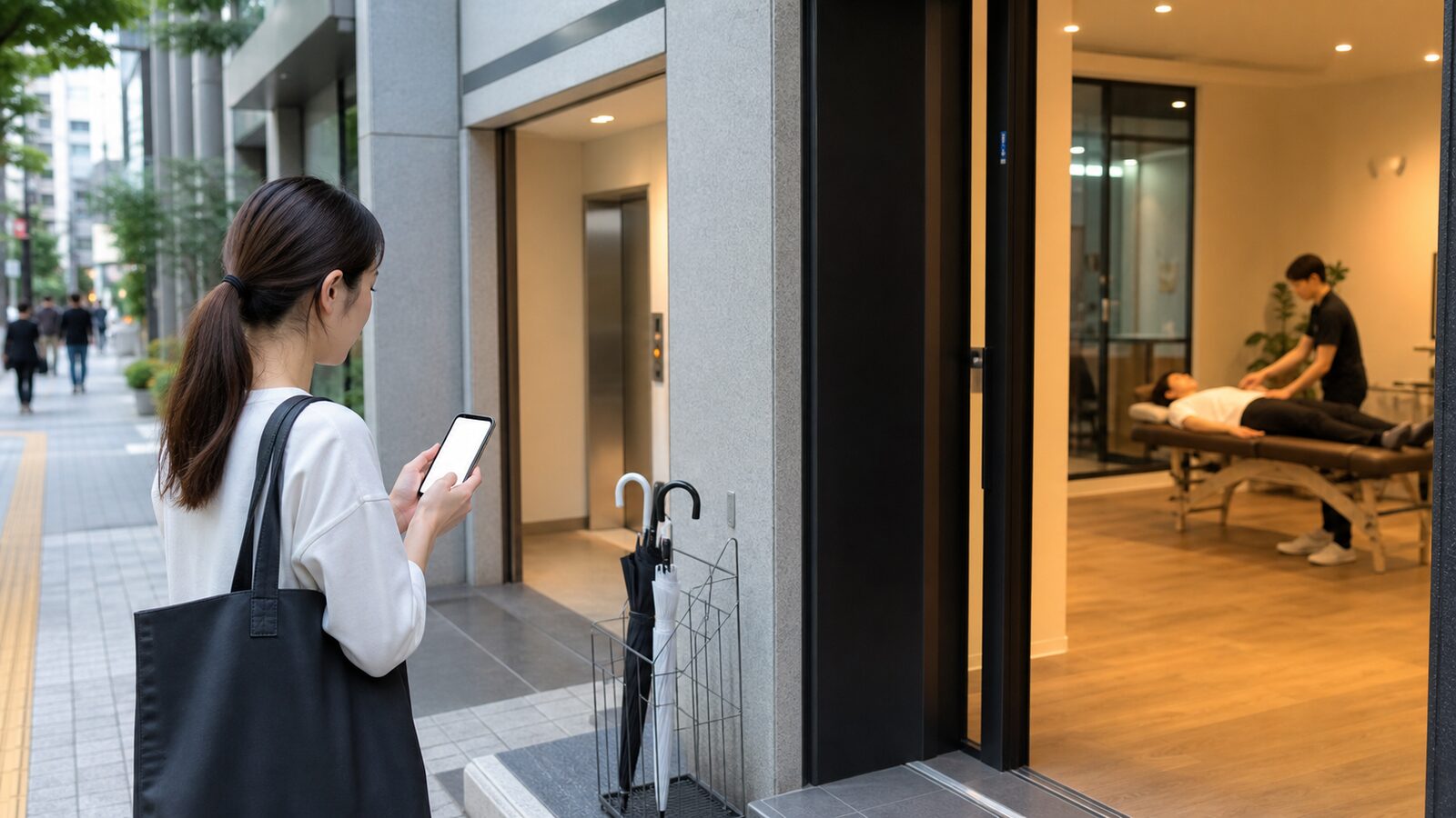 アクセスと予約のしやすさは継続率に影響する