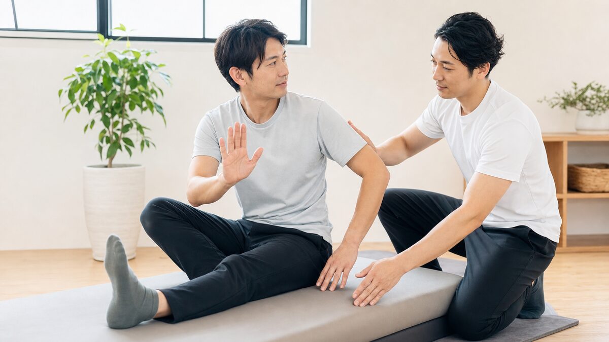 痛みを我慢しない強さの決め方