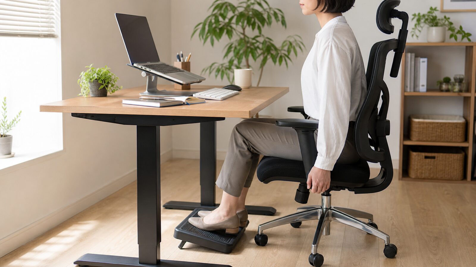 仕事環境を整えておしりを使いやすくする