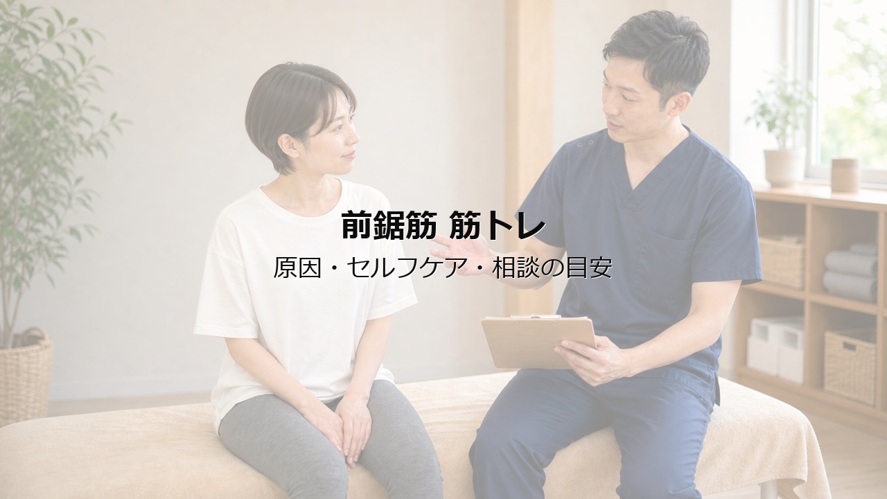 前鋸筋 筋トレのアイキャッチ画像