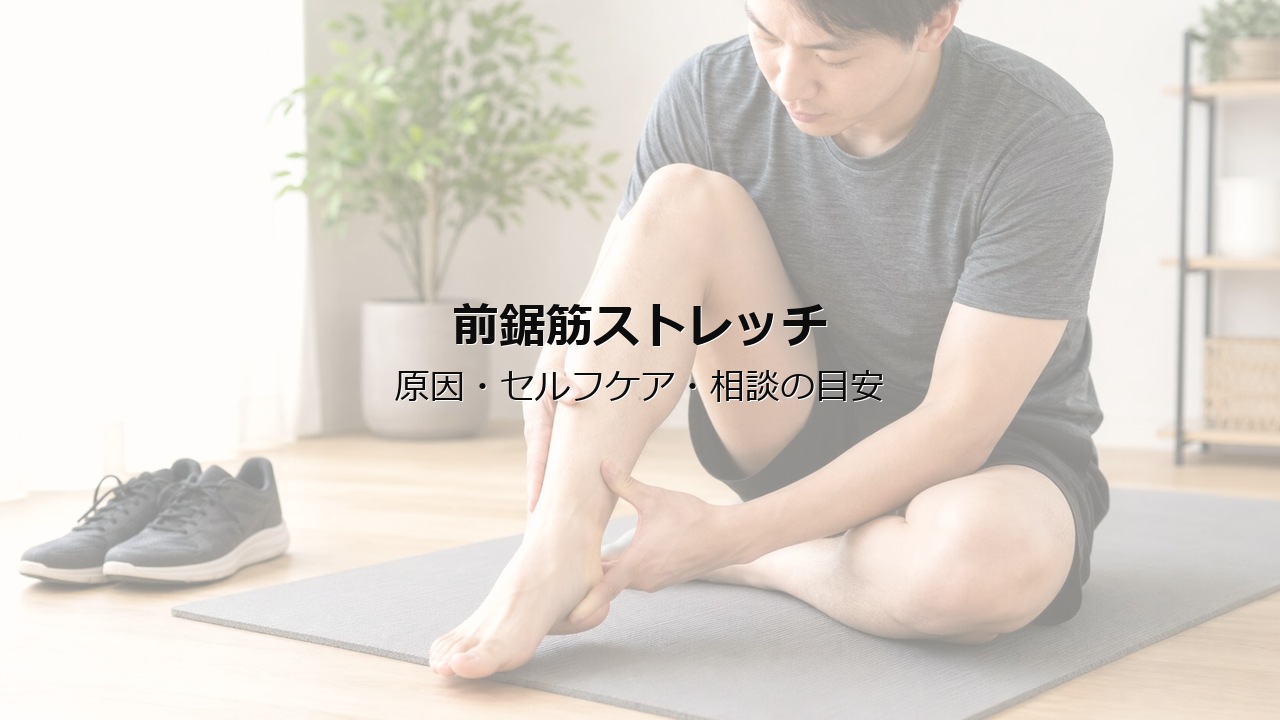 前鋸筋ストレッチのアイキャッチ画像
