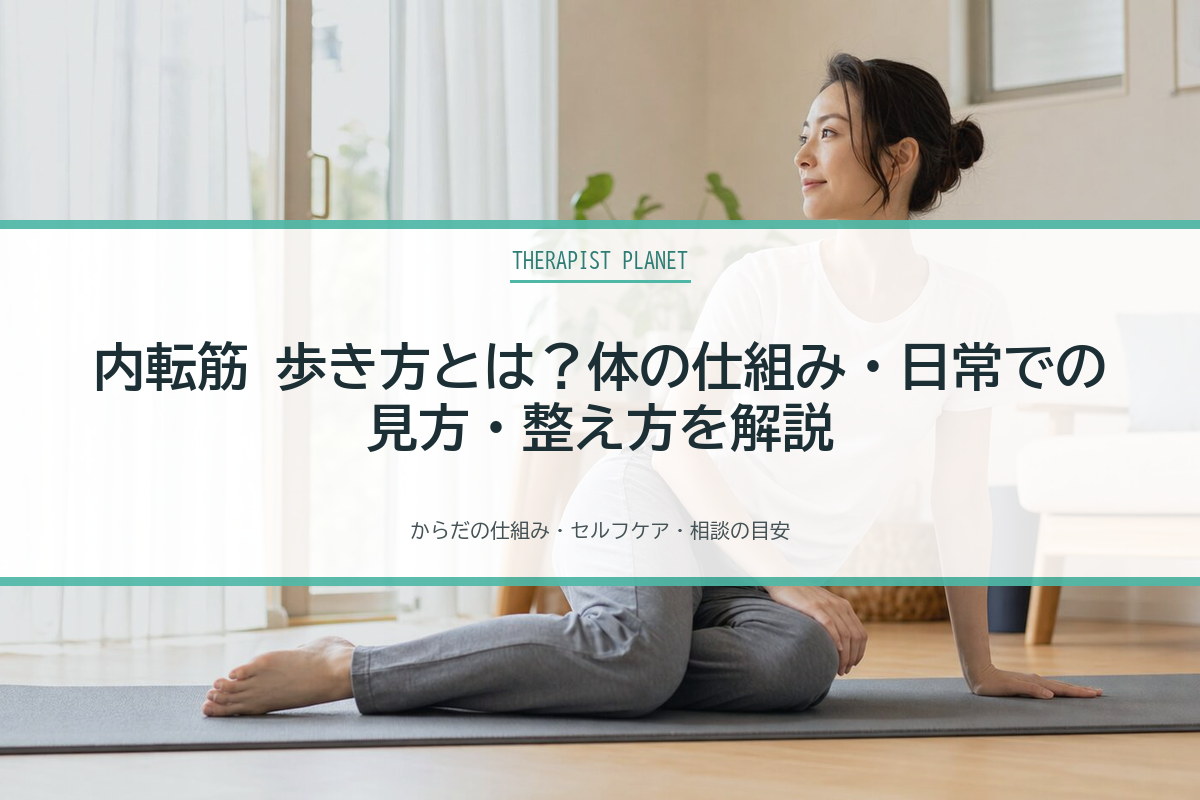 内転筋 歩き方とは？体の仕組み・日常での見方・整え方を解説