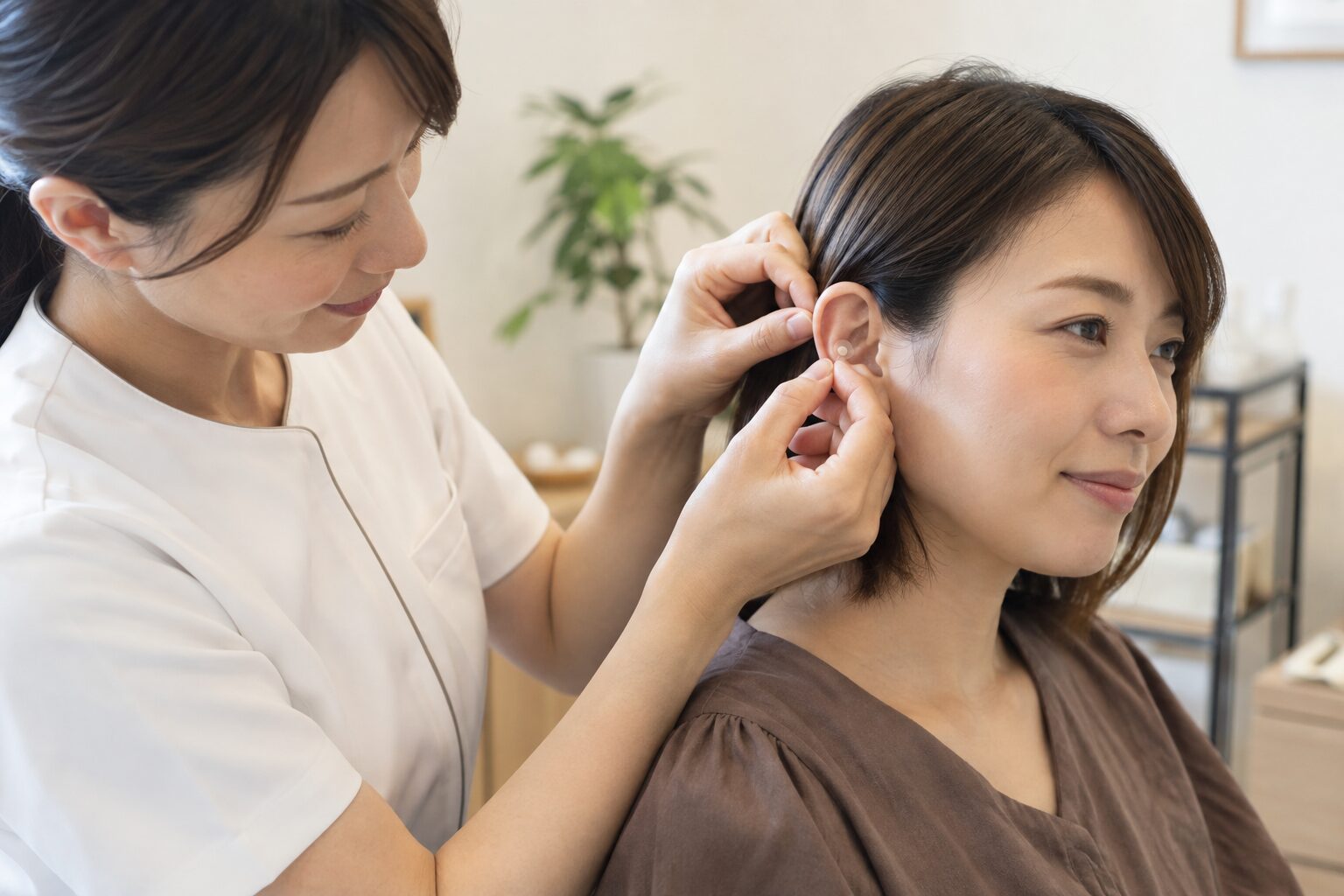 耳つぼダイエット シール 効果:耳つぼダイエット シール 効果の仕組みと期待される役割(AI生成のイメージ画像)