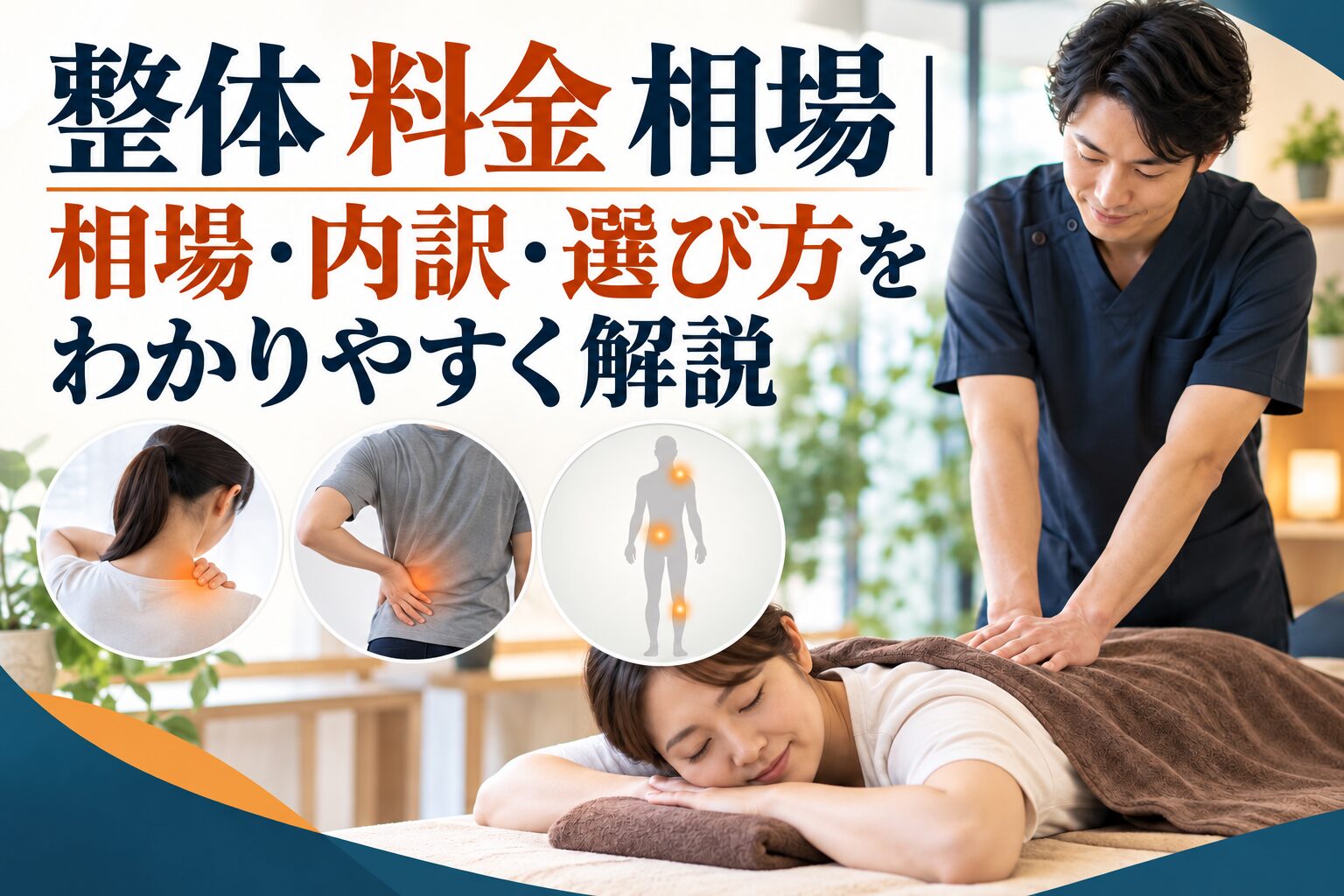 整体 料金 相場｜相場・内訳・選び方をわかりやすく解説