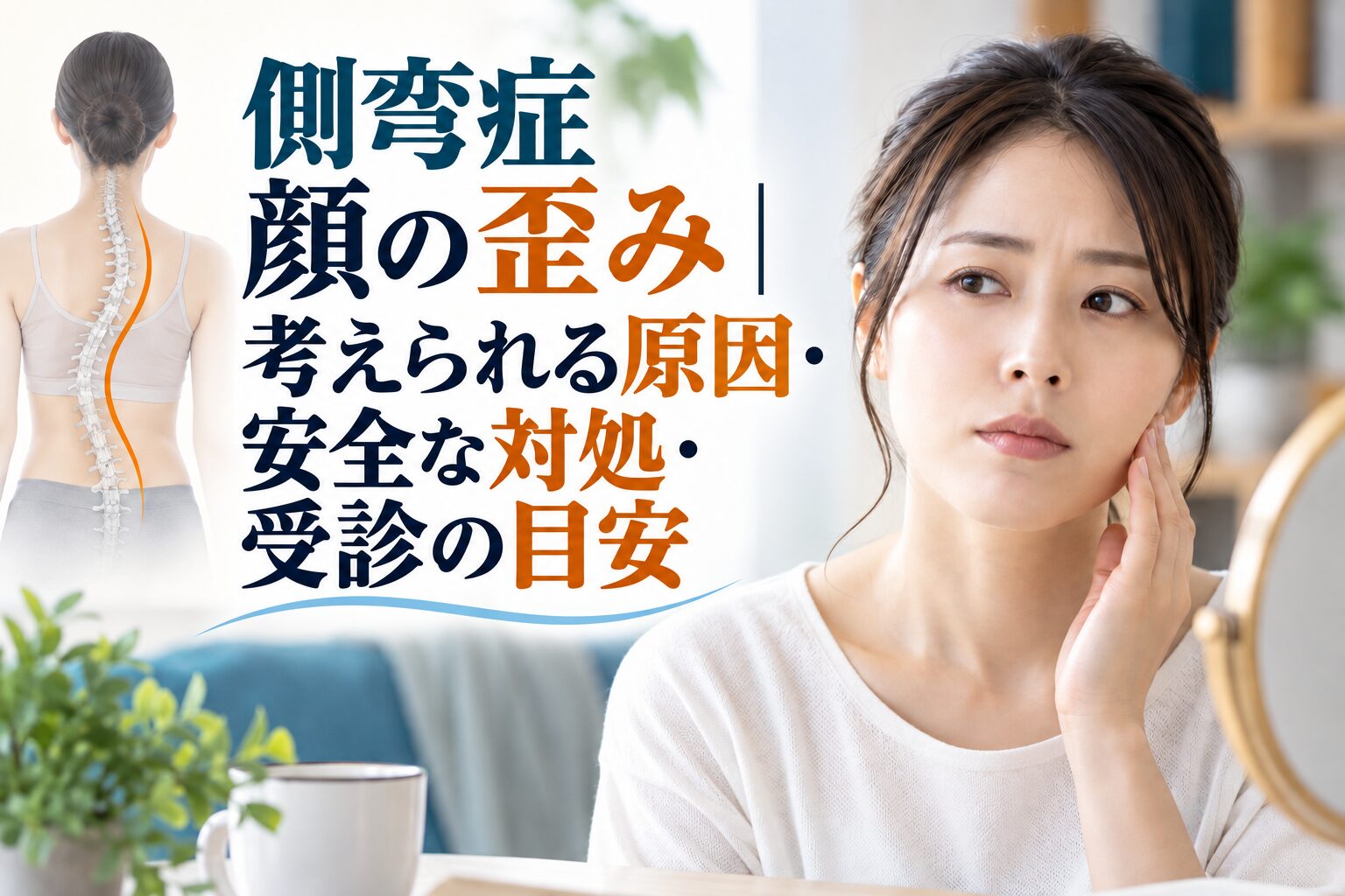 側弯症 顔の歪み｜考えられる原因・安全な対処・受診の目安