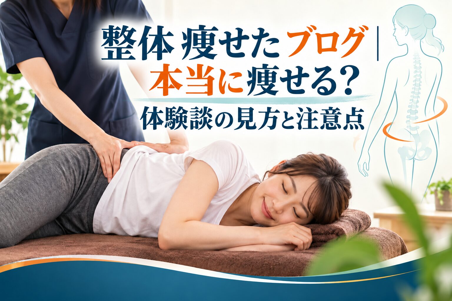 整体 痩せた ブログ｜本当に痩せる？体験談の見方と注意点
