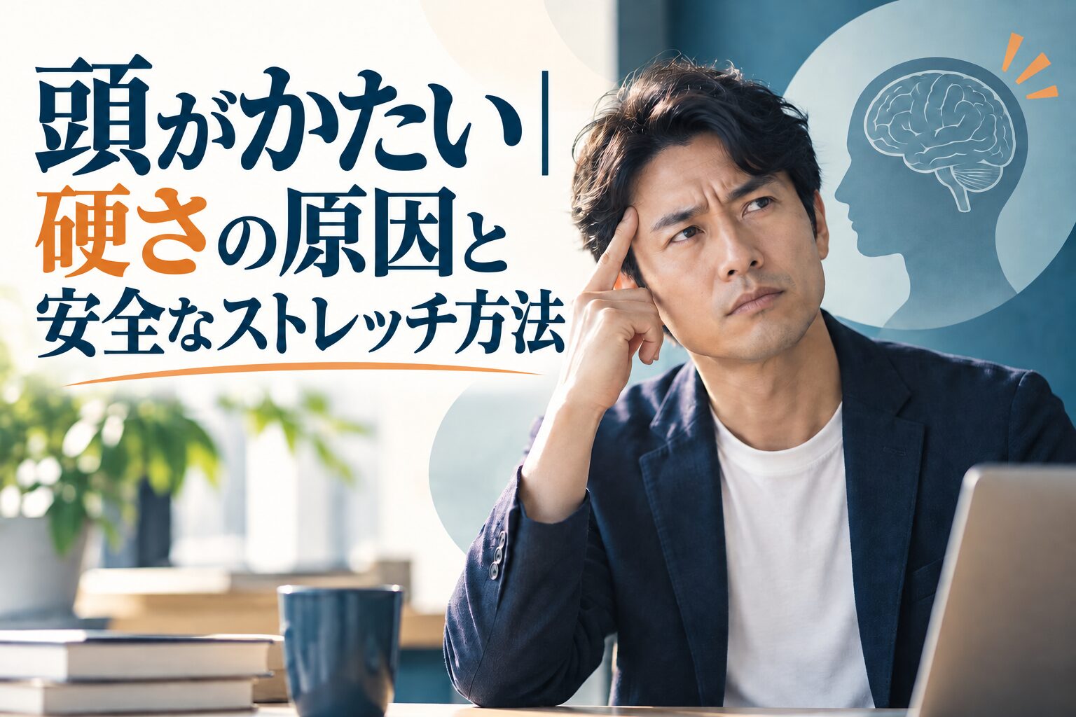 頭がかたい｜硬さの原因と安全なストレッチ方法