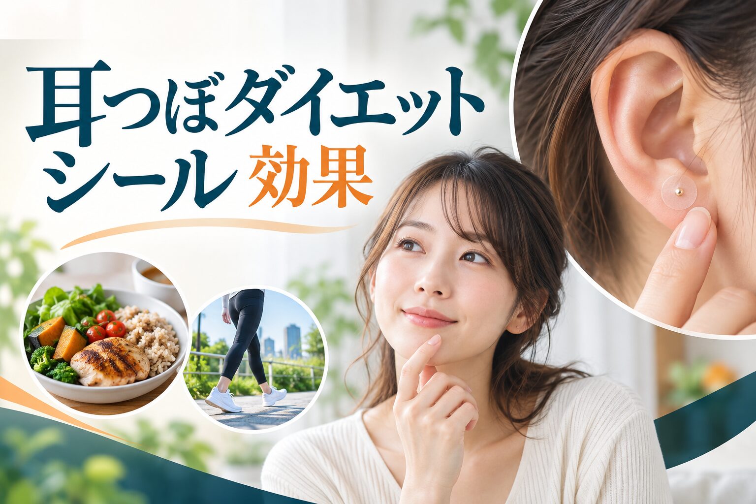 耳つぼダイエット シール 効果｜効果の見方と安全に試すための注意点