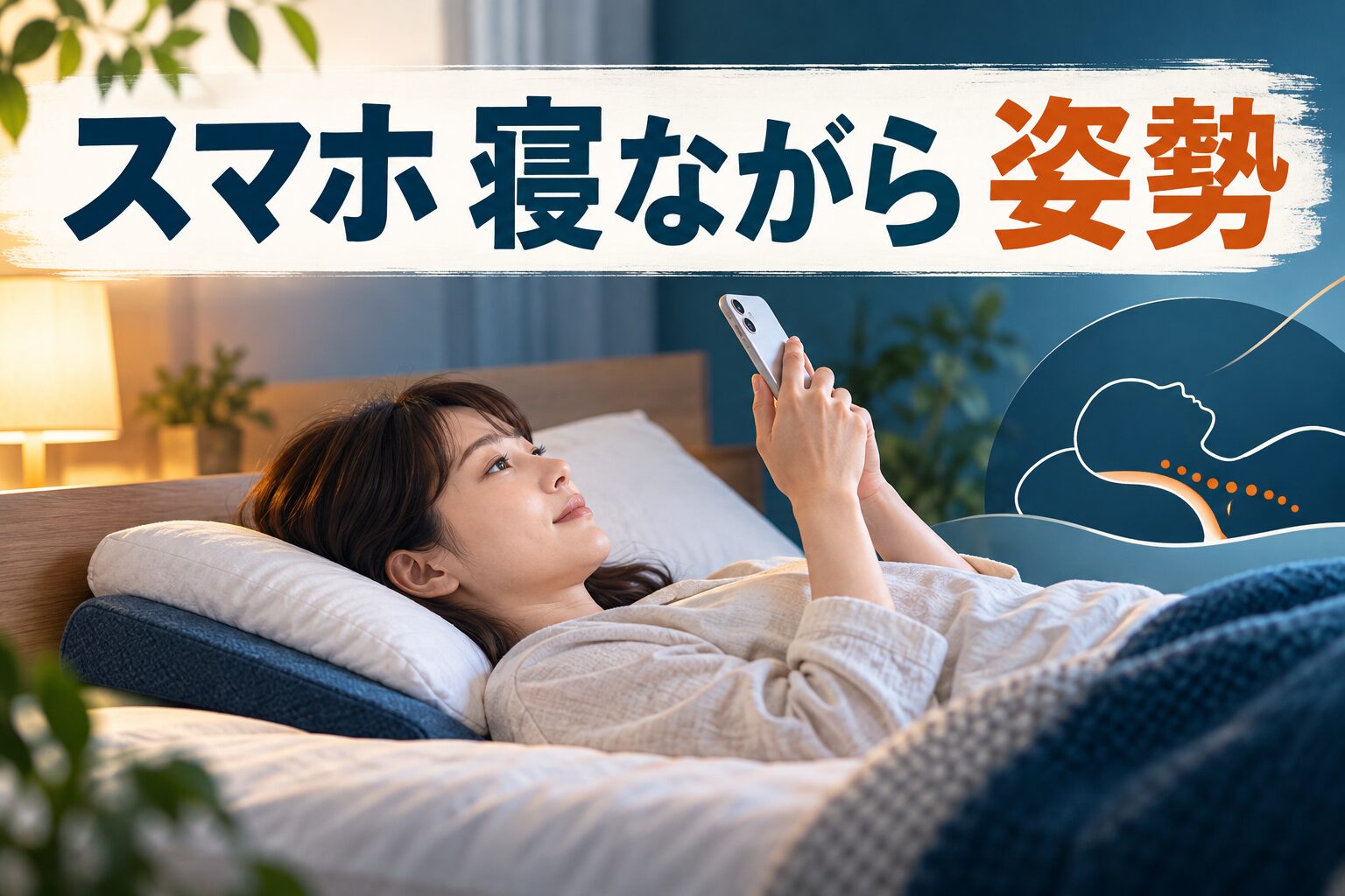 スマホ 寝ながら 姿勢｜体への影響と無理のない姿勢改善