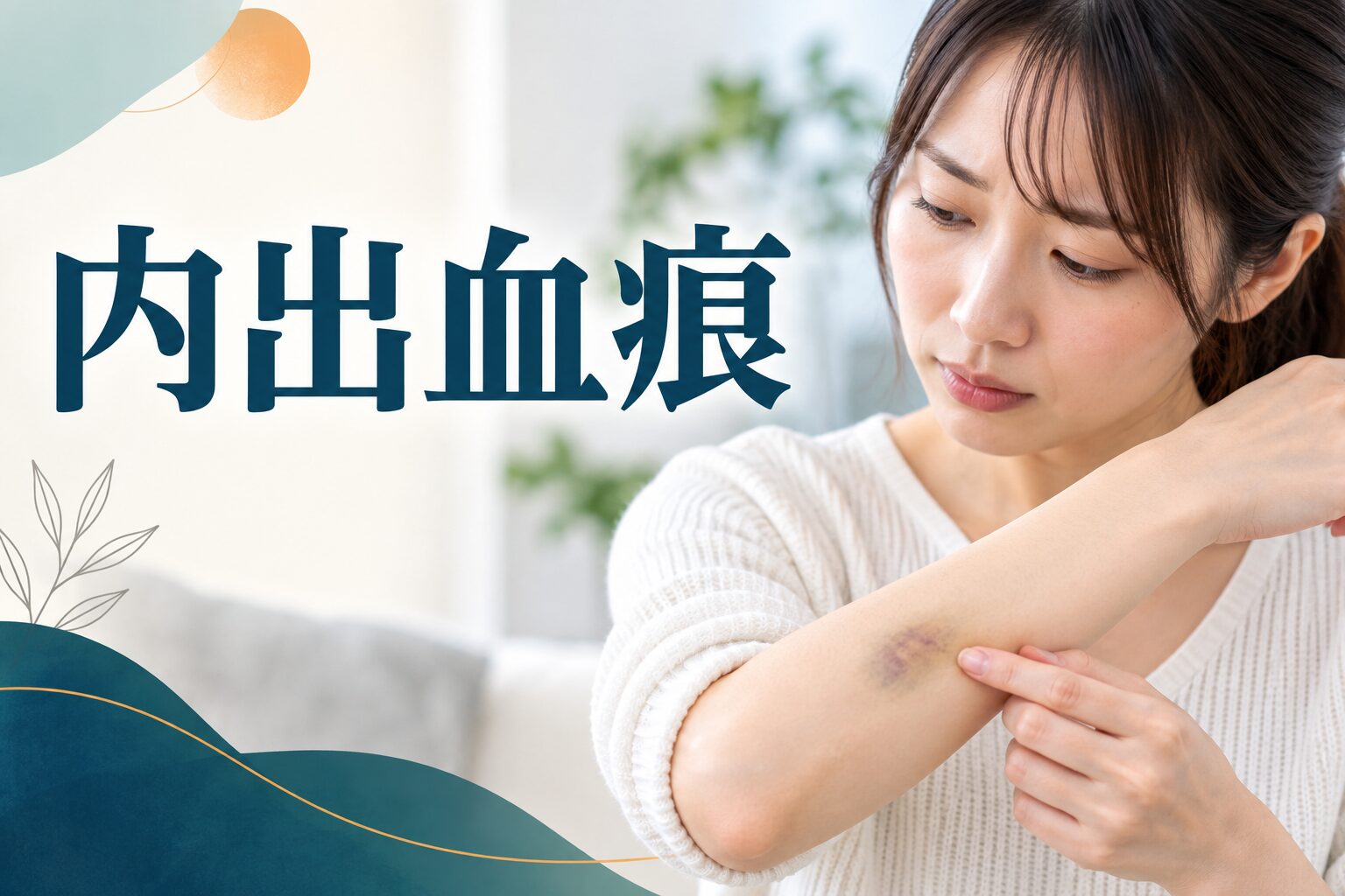 内出血痕｜原因・経過・受診の目安をわかりやすく解説