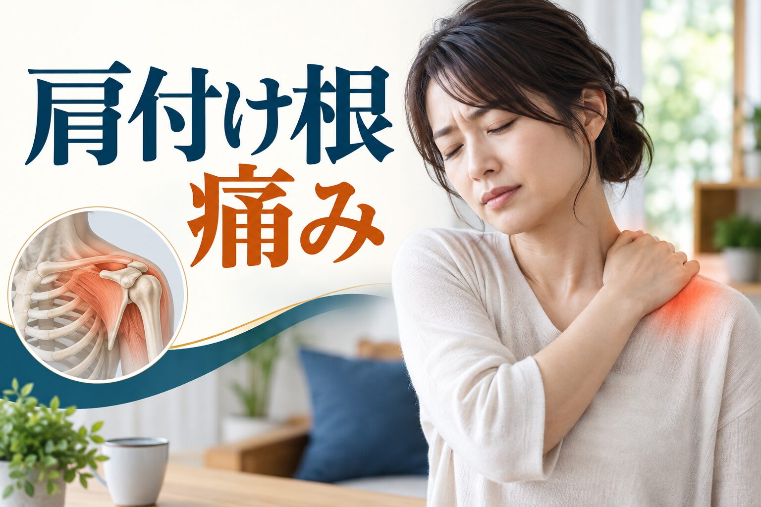 肩付け根 痛み｜考えられる原因・安全な対処・受診の目安