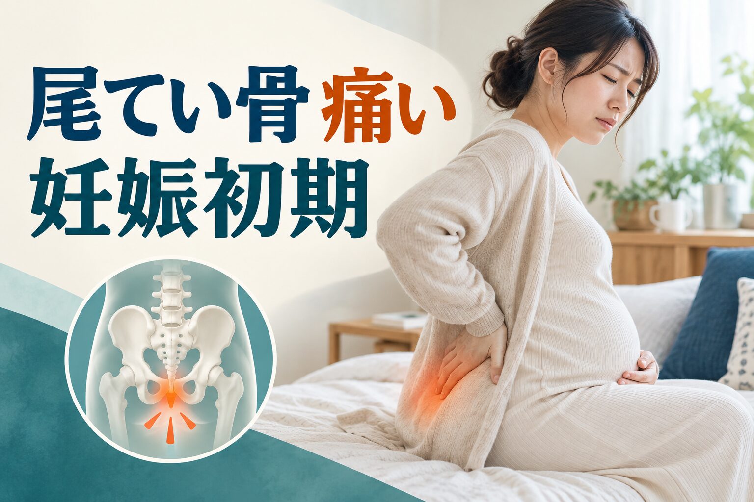 尾てい骨 痛い 妊娠初期｜考えられる原因と安全な対処、受診の目安