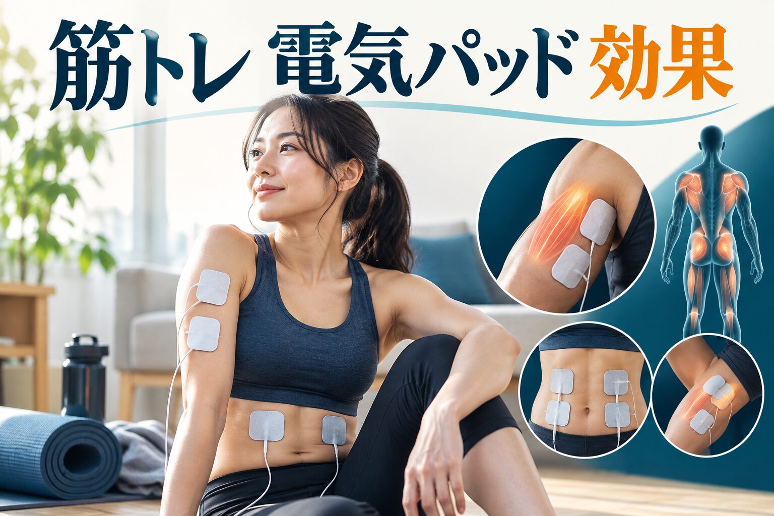 筋トレ 電気パッド 効果｜効果の見方と安全に試すための注意点