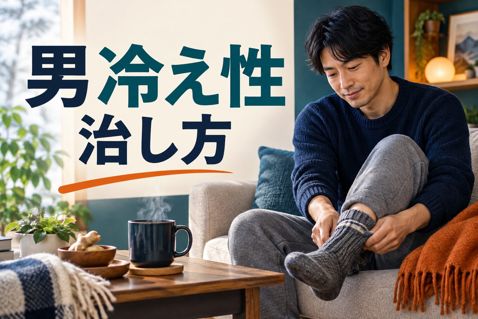 男 冷え性 治し方｜原因と日常でできる対策、受診の目安