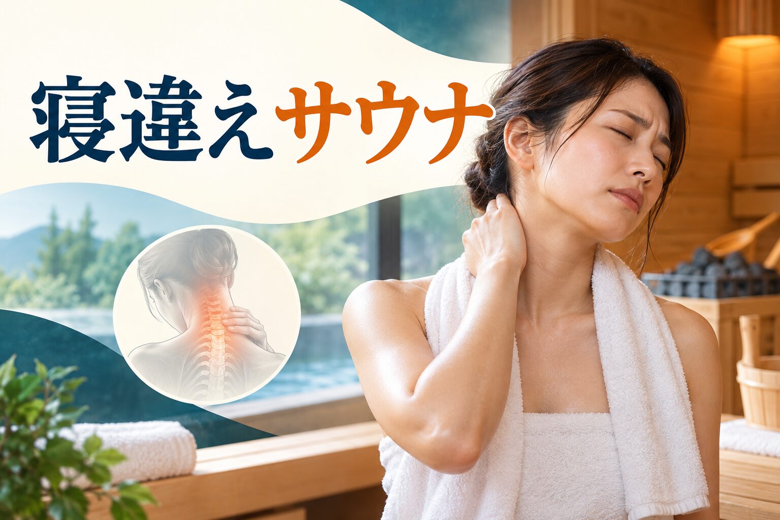 寝違え サウナ｜考えられる原因・安全な対処・受診の目安