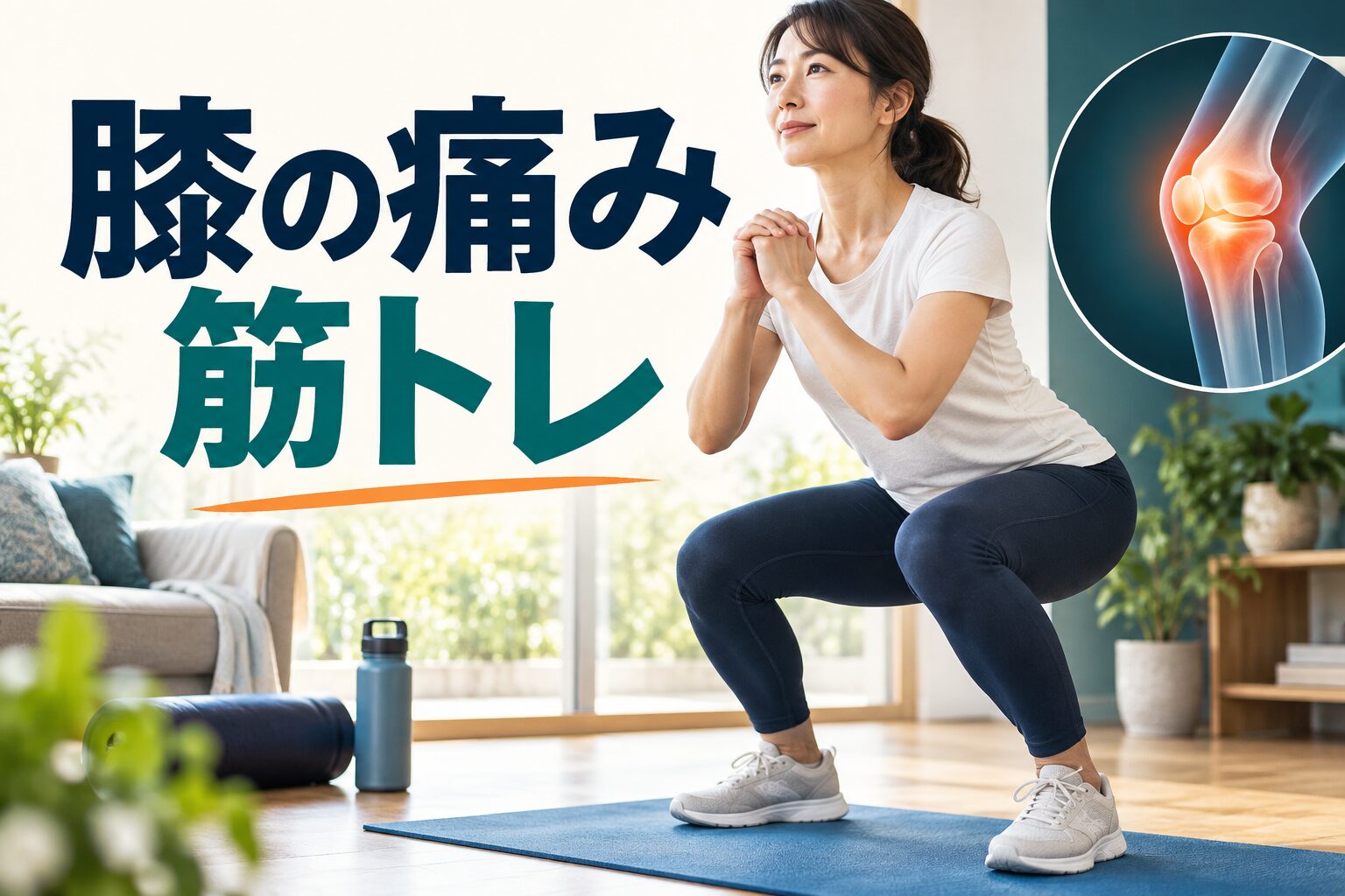 膝の痛み 筋トレ｜考えられる原因・安全な対処・受診の目安