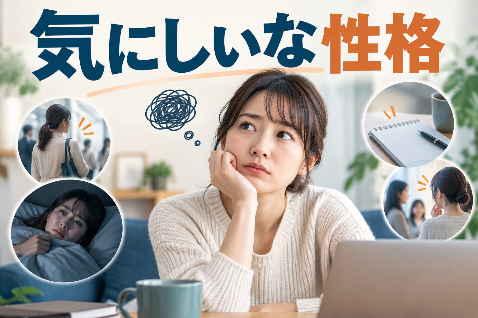 気にしいな性格｜特徴と心を休める方法、相談の目安