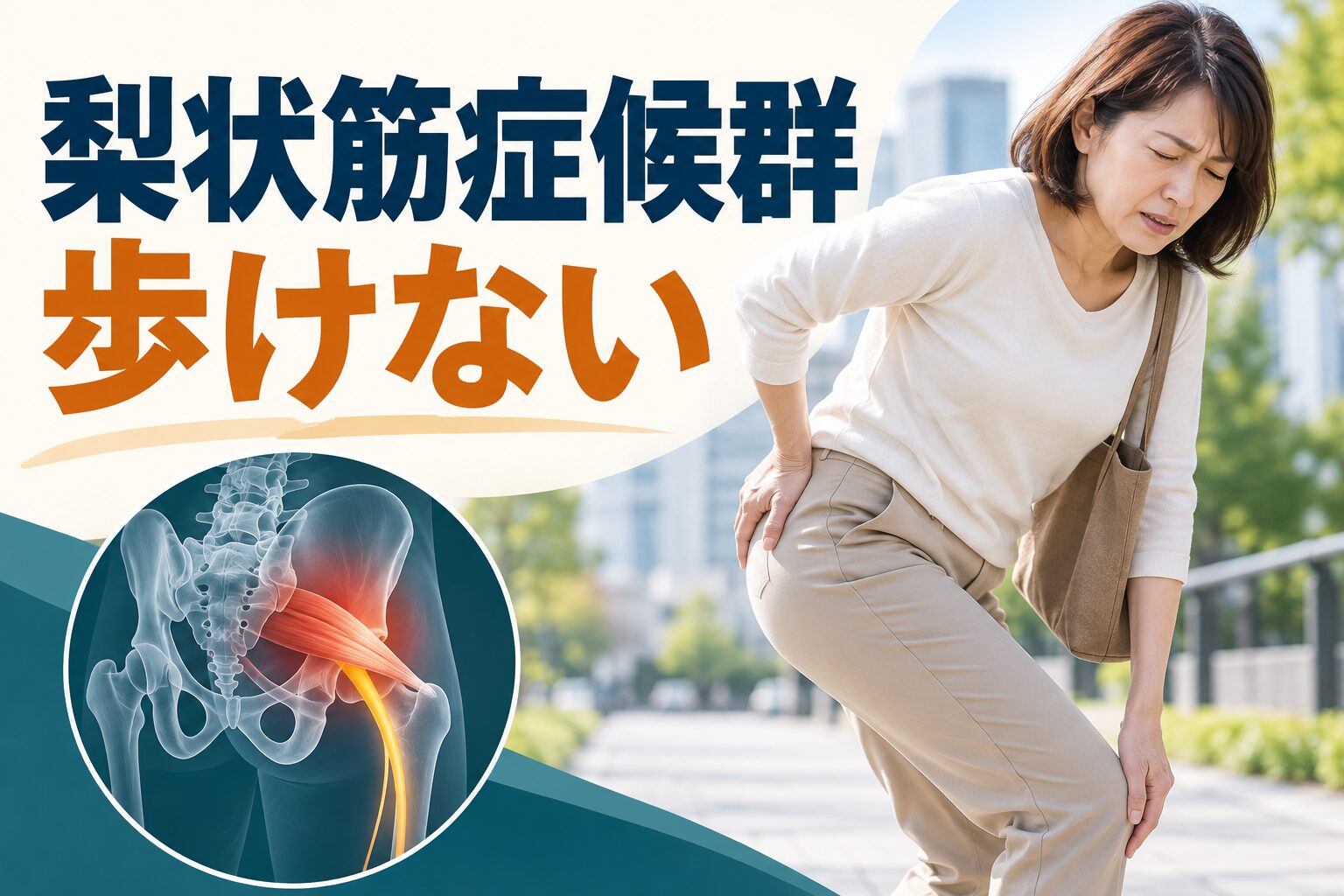 梨状筋症候群 歩けない｜考えられる原因・安全な対処・受診の目安