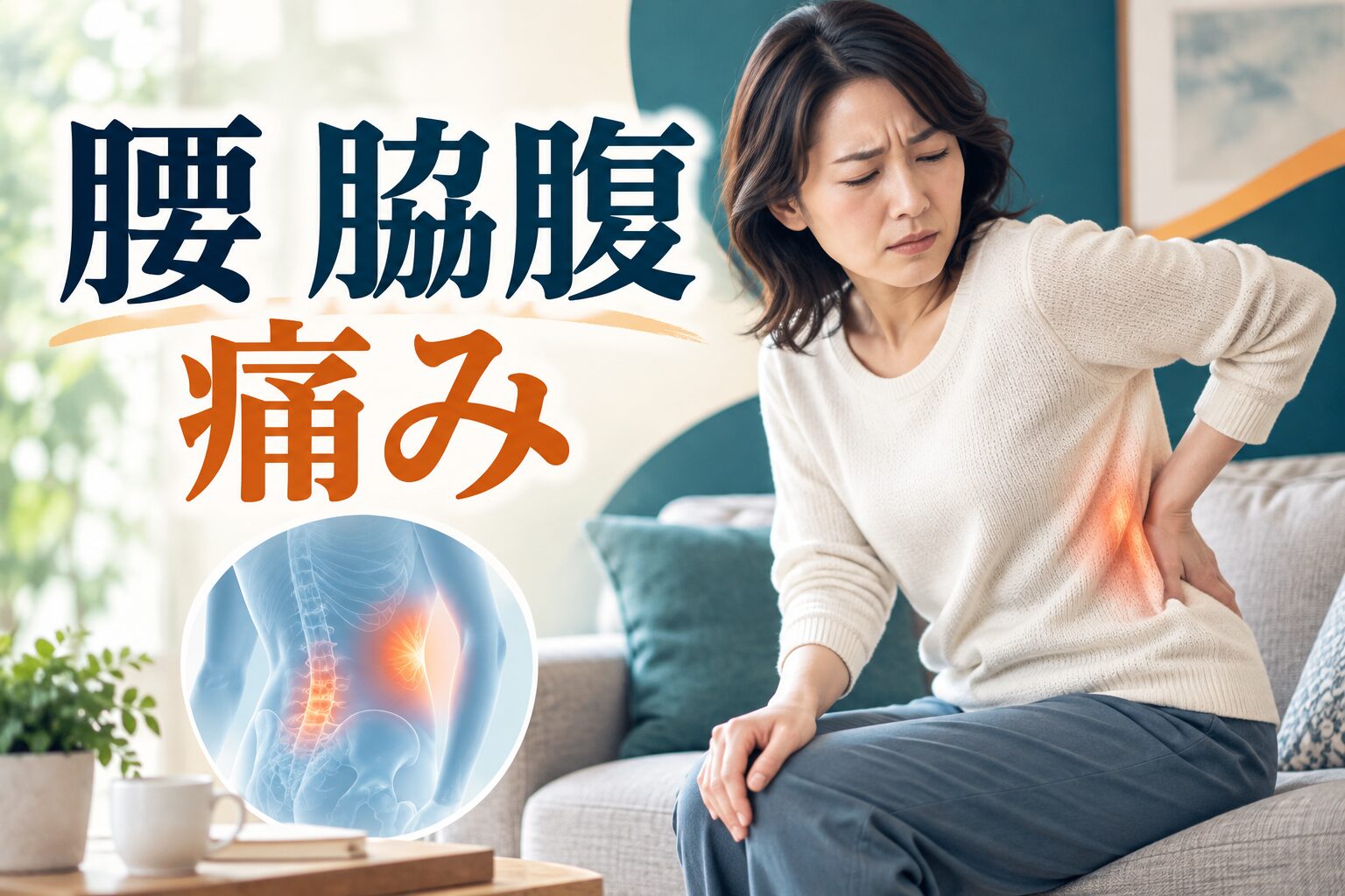 腰 脇腹 痛み｜考えられる原因・安全な対処・受診の目安